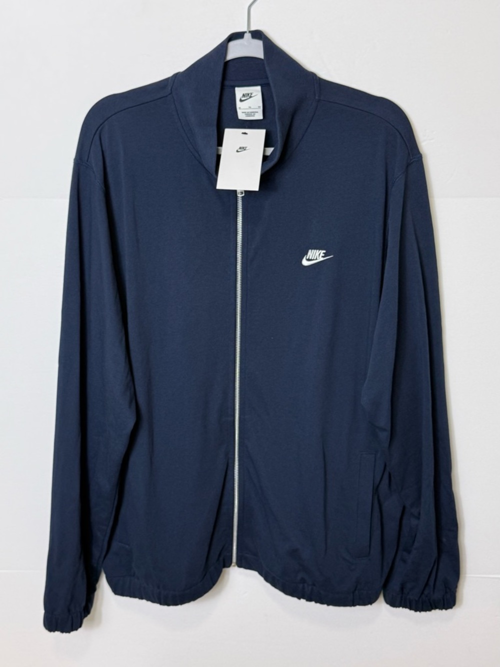 Nike Men's Navy Full-Zip Sweatshirt